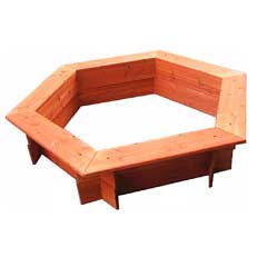 Greenfingers Wooden Childrens Sand Pit