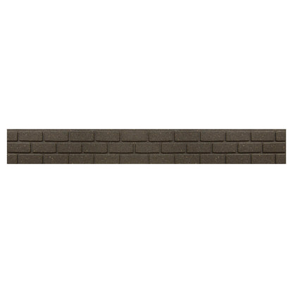 1.2m Recycled Rubber Lawn Edging - Ultra Curve Border Bricks
