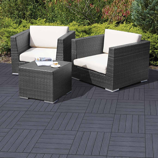 Greenfingers Eco Garden Cosmopolitan Floor Tiles - 6 Pack
