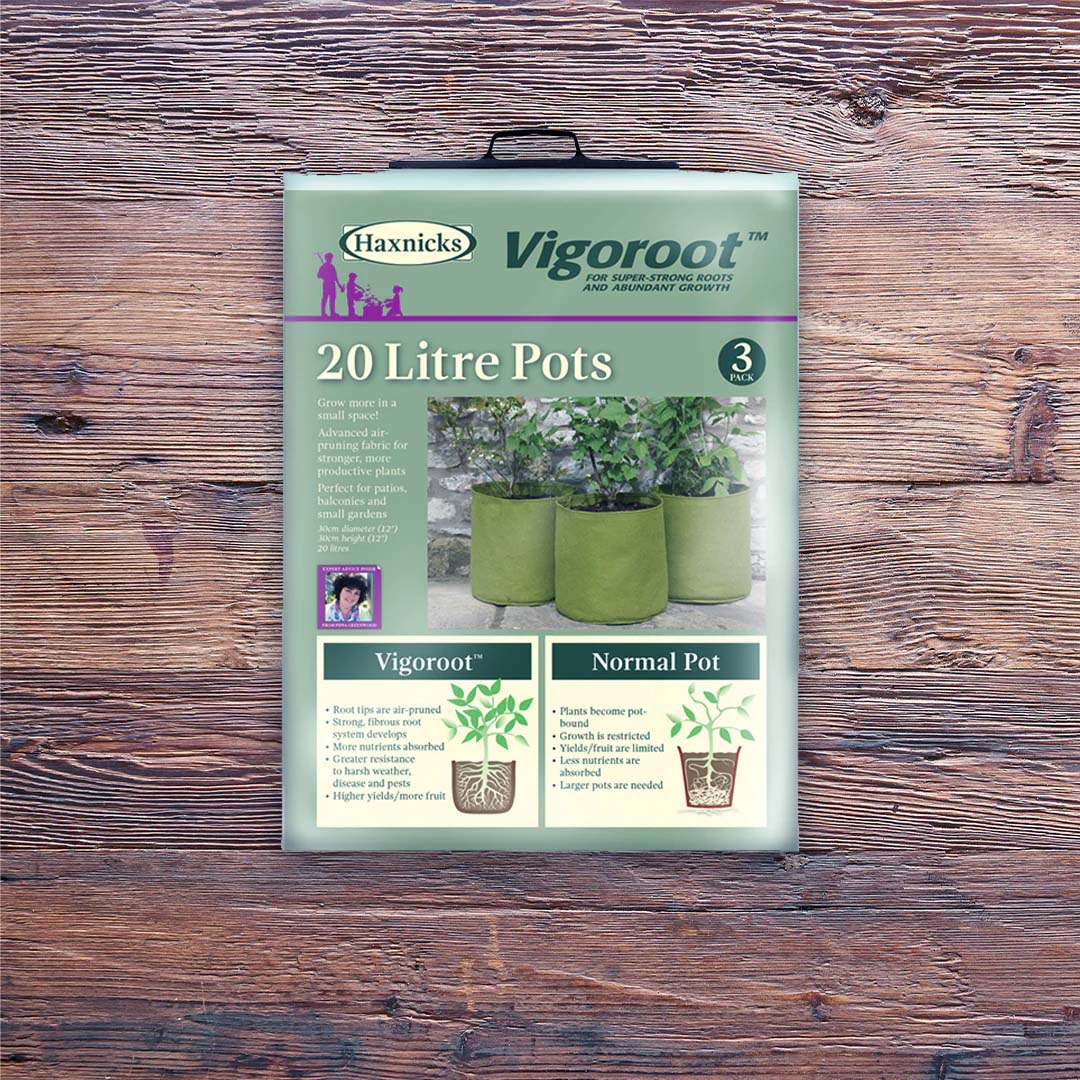 Haxnicks Vigoroot Pots - 20 Litres - 3 Pack