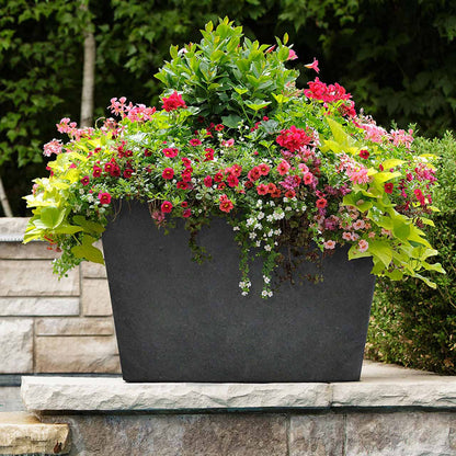Tierra Verde Sonata Trough Planter - Slate