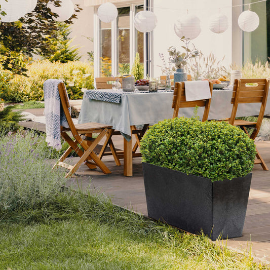 Tierra Verde Sonata Trough Planter - Slate