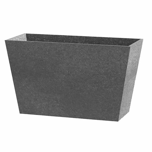 Tierra Verde Sonata Trough Planter - Steel Grey