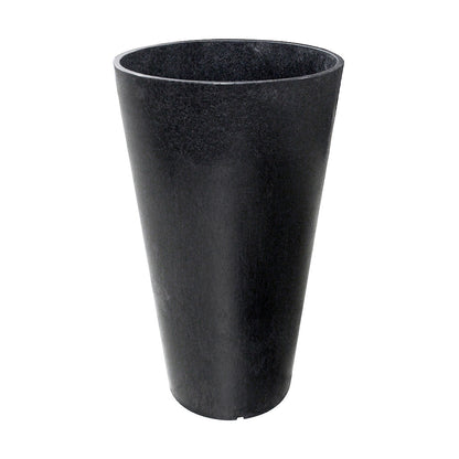 Tierra Verde Concerto Planter - Slate - W30cm x D30cm x H50cm