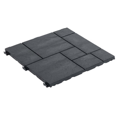 Greenfingers Eco Garden Mosaic Floor Tiles - 6 Pack