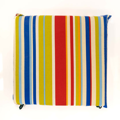 Ellister Square Carver Seat Cushion 2 Pack - Garden Fete - 46cm x 45cm