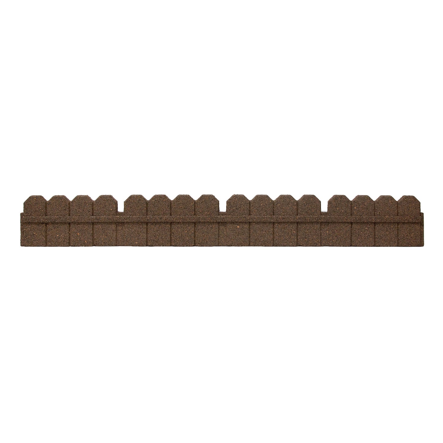 1.2m Recycled Rubber Lawn Edging - Ultra Curve Maryland - H15cm