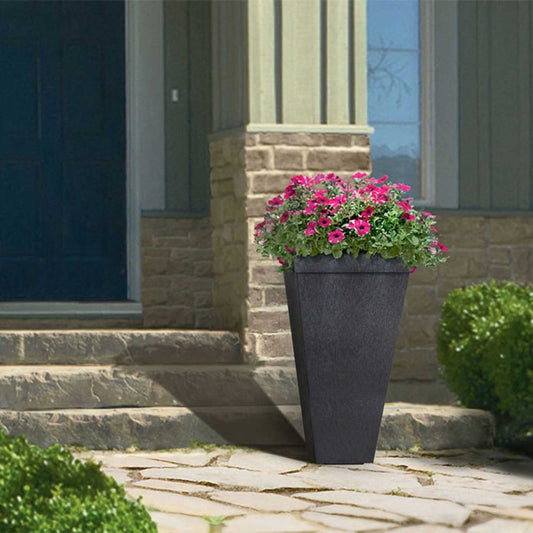 Tierra Verde Symphony Square Planter 71cm - Slate