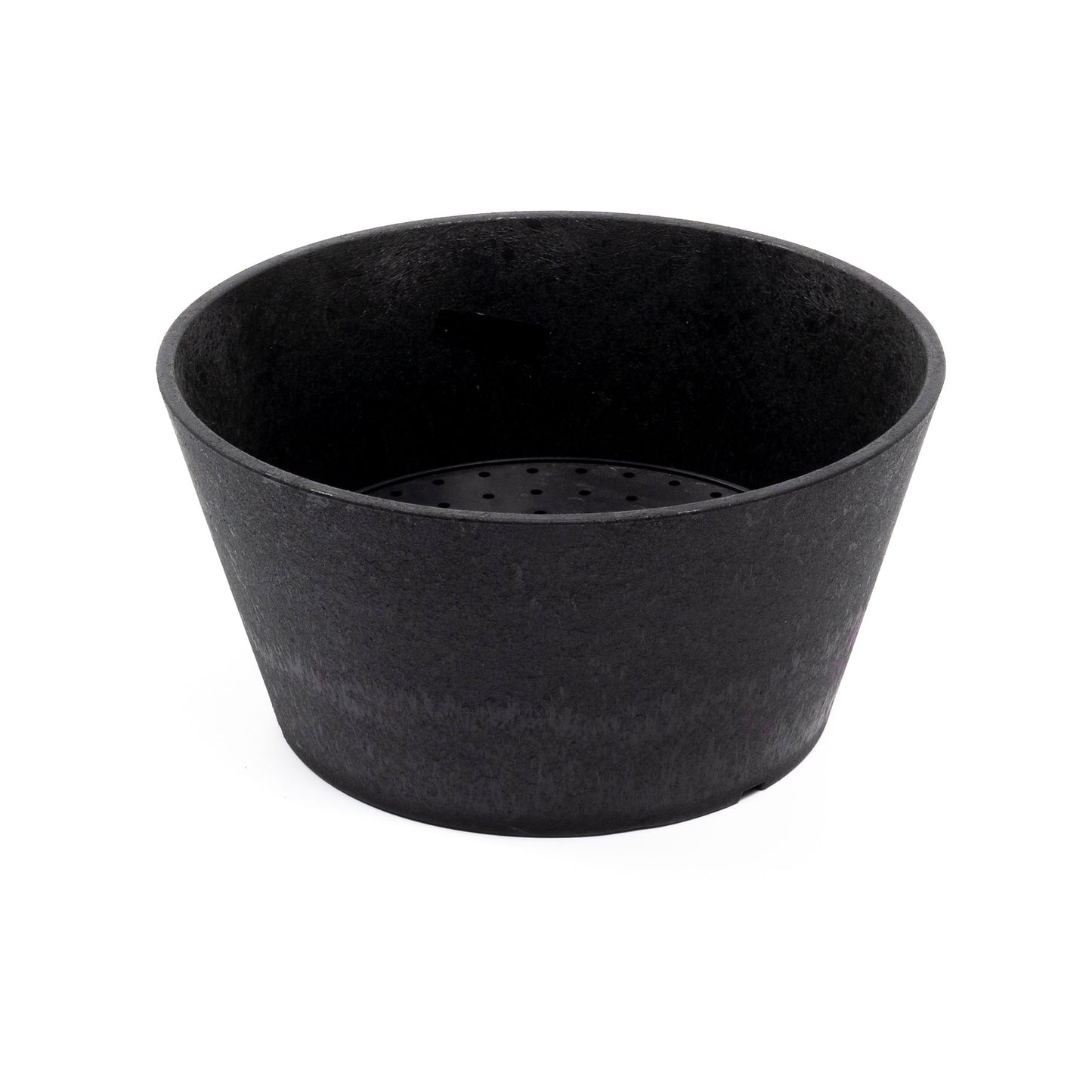 Tierra Verde Octavia Round Planter 15cm - Slate