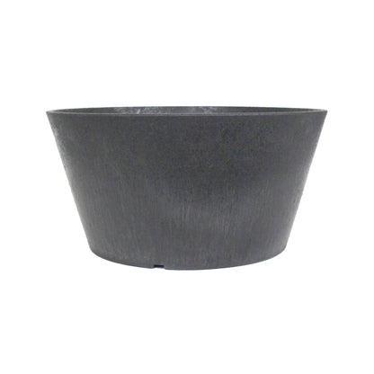 Tierra Verde Octavia Round Planter 15cm - Steel Grey