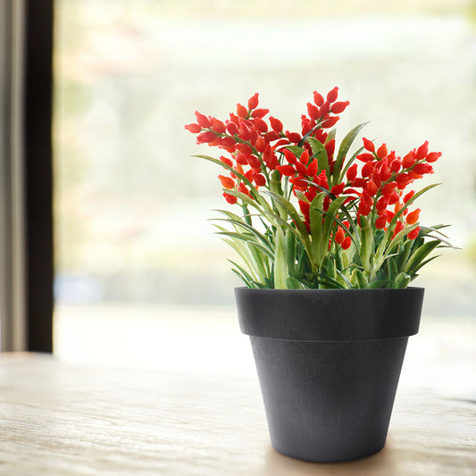 Tierra Verde Baritone Round Planter 30cm - Slate