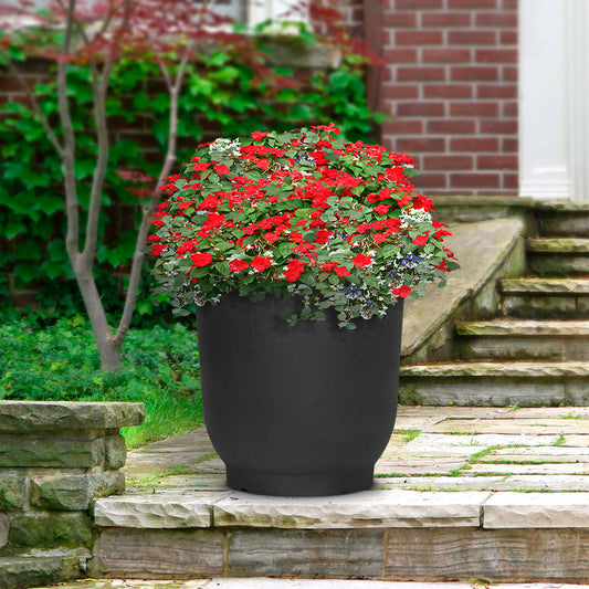 Tierra Verde Flamenco Planter - Slate
