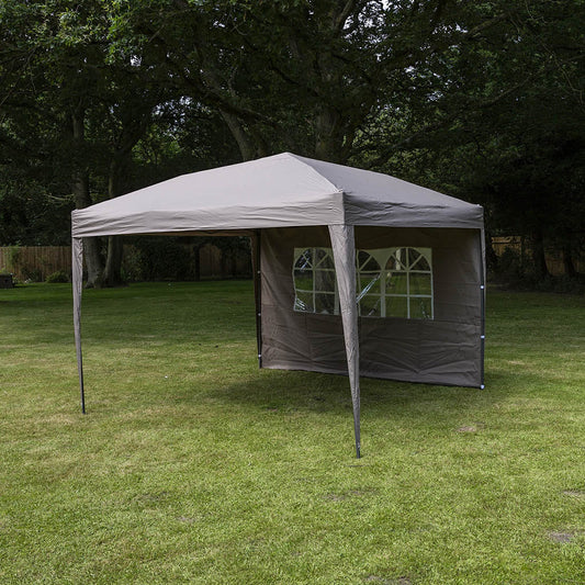 Katie Blake Easy Up Gazebo - Grey - 3m x 3m