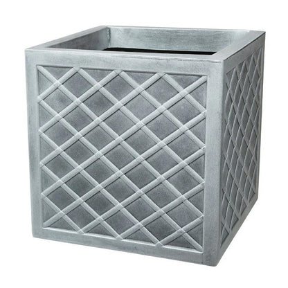 Strata Lazio Square Planter - W32cm